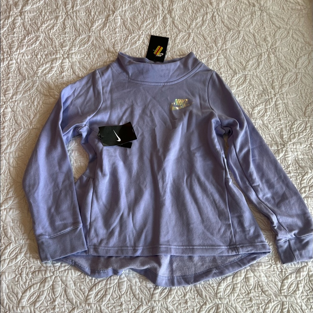 Youth girls size large Nike sweat shirt